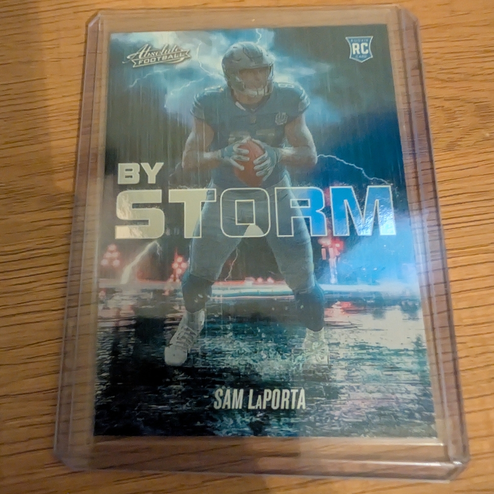 Panini Absolute Football Card - Sam Laporta No. Bst-15